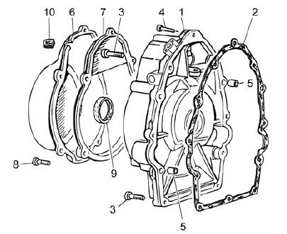 Motor Gehäusedeckel - Moto-Guzzi V 7 750ccm 4T 4V AC 2013- ZGULWE02